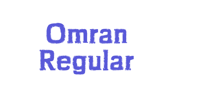 Omran Regular Font