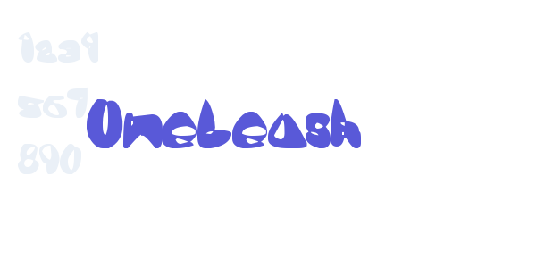 OneLeash font