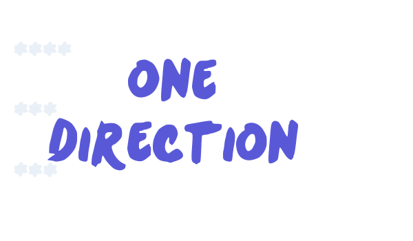 One Direction font free