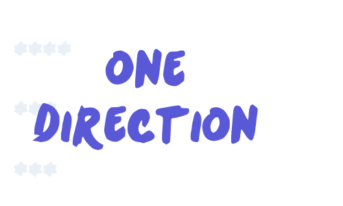 One Direction Font