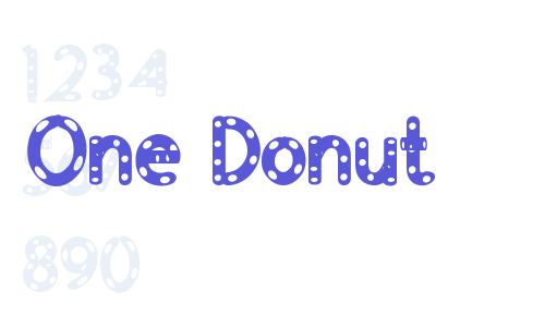 One Donut Font Download