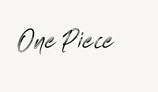 One Piece Font