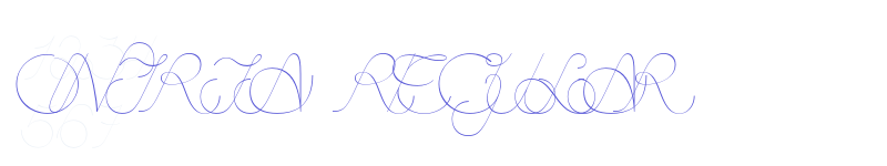 Oniria Regular-related font