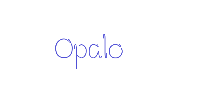 Opalo Font Download