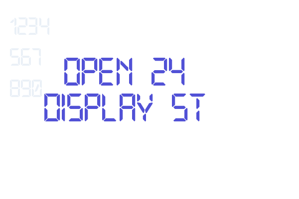 Open 24 Display St