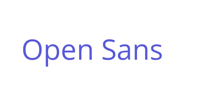 Open Sans Font Download