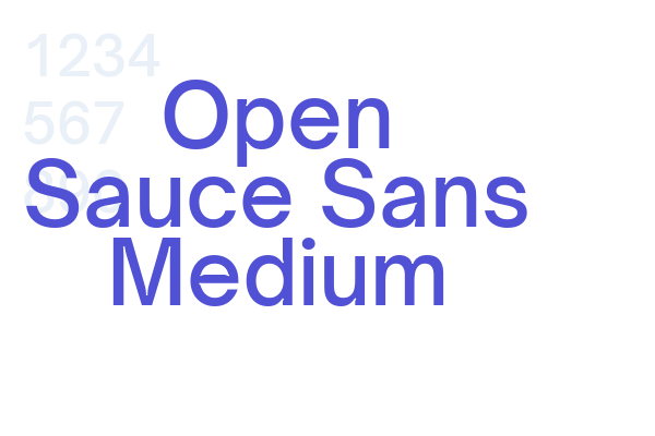 Open Sauce Sans Medium