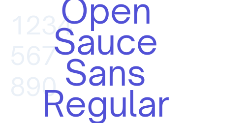 Open Sauce Sans Regular