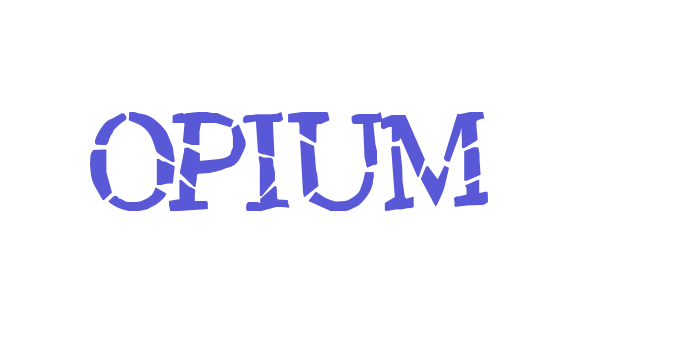 Opium Font