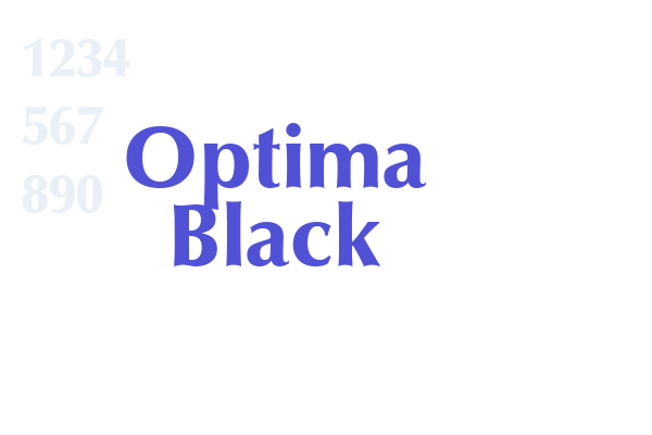 Optima Black