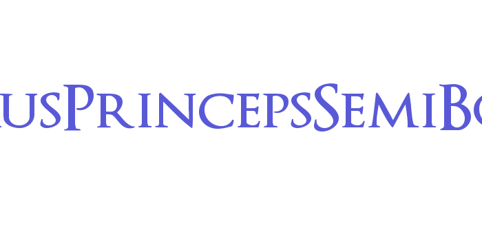 OptimusPrincepsSemiBold Font Download