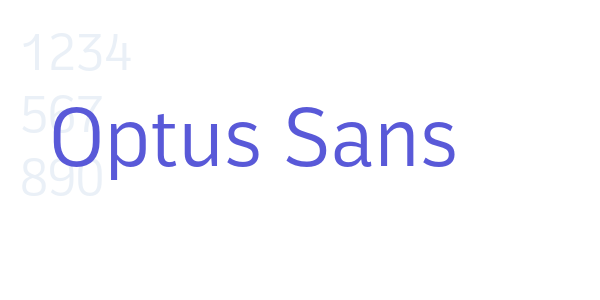 Optus Sans font free