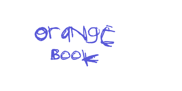 Orange Book Font Download