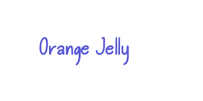 Orange Jelly Font Download