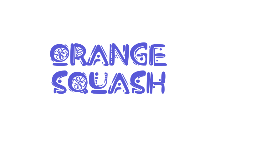 Orange Squash Font Download