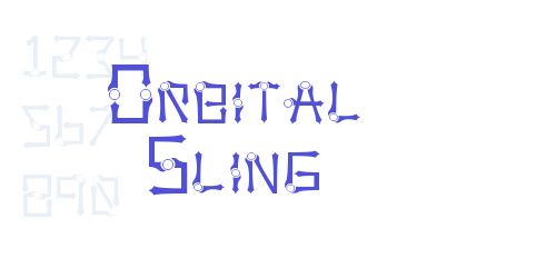 Orbital Sling-font-download