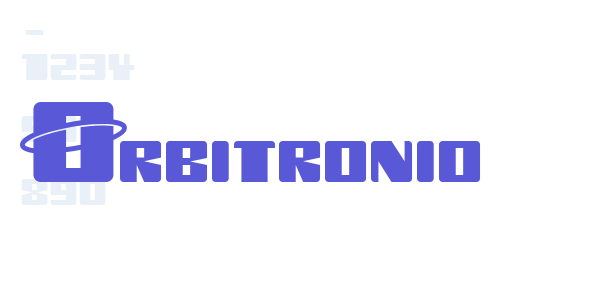 Orbitronio font free