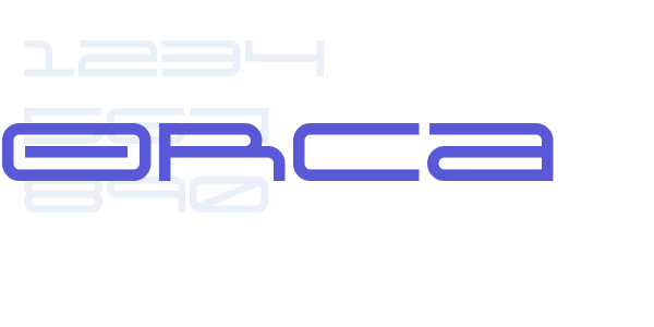 Orca font free