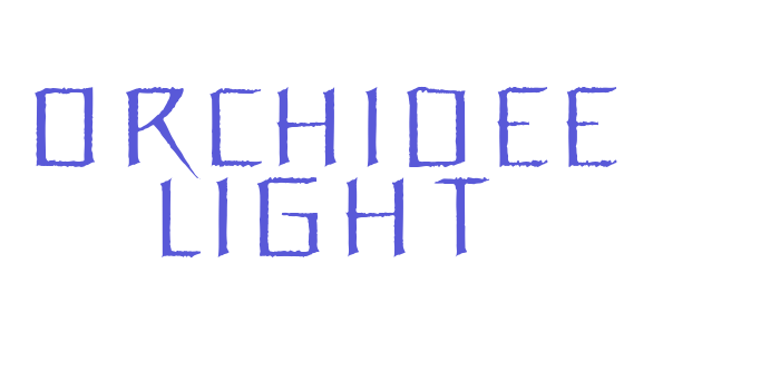 Orchidee Light Font Download