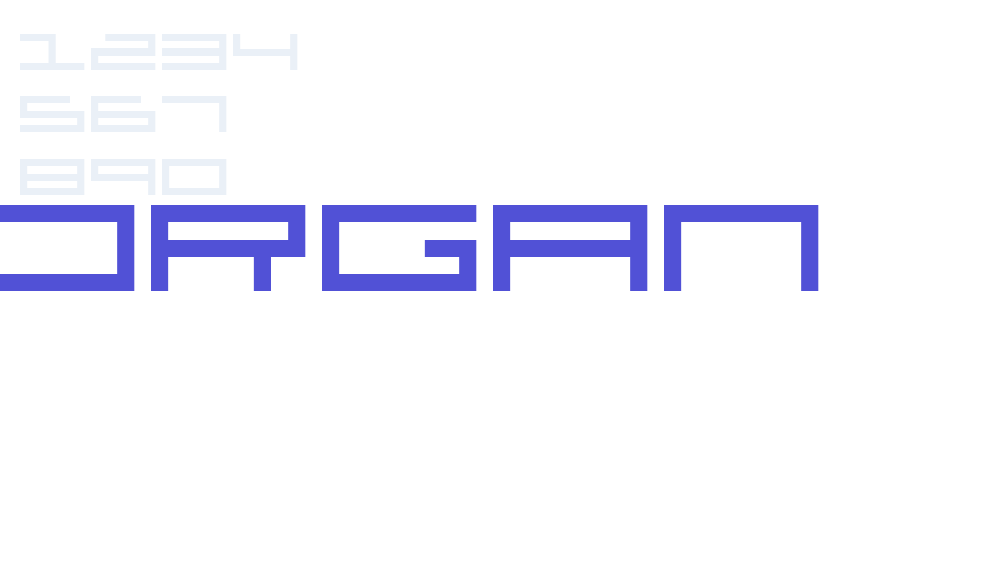 Organ-font-download