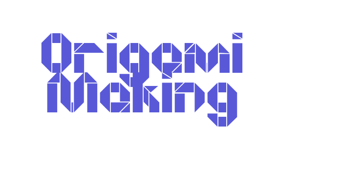 Origami Making Font Download