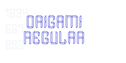 Origami Regular-font-download