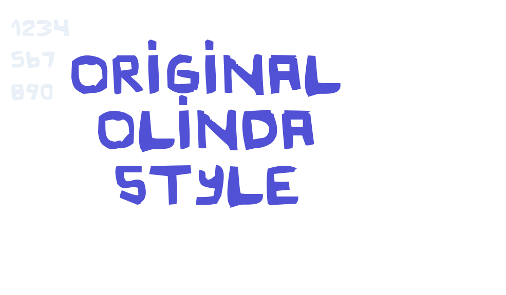 Original Olinda Style-font-download