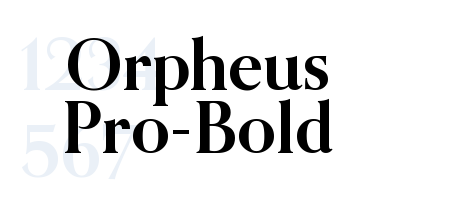 Orpheus Pro-Bold