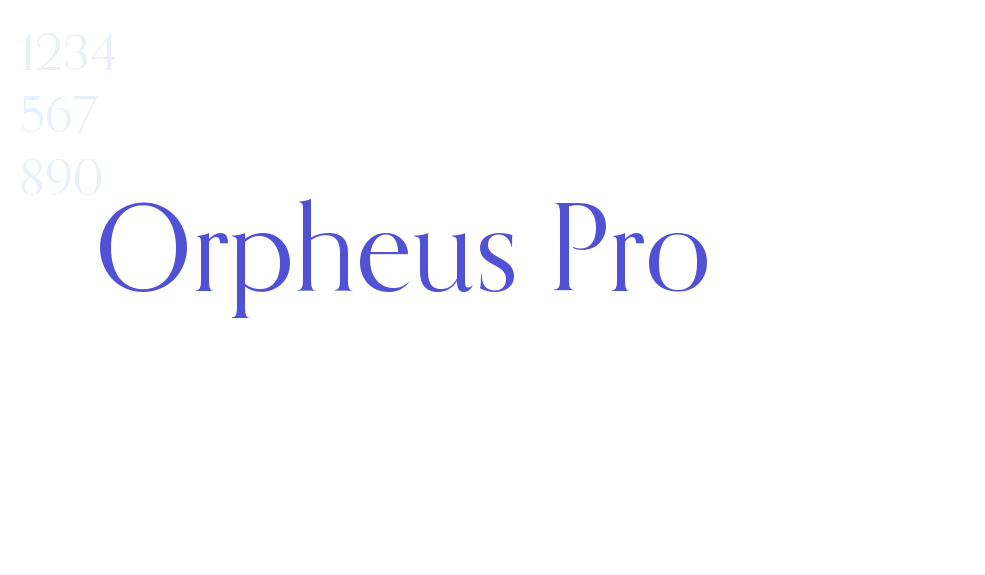 Orpheus Pro-font-download