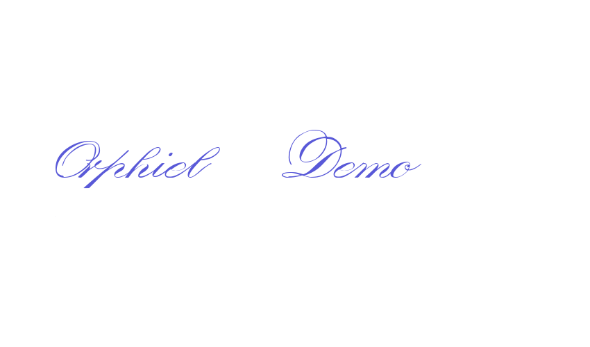 Orphiel Demo Font Download