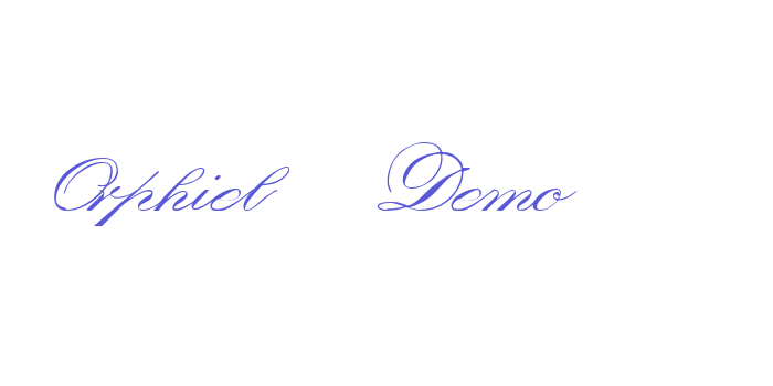 Orphiel Demo Font Download