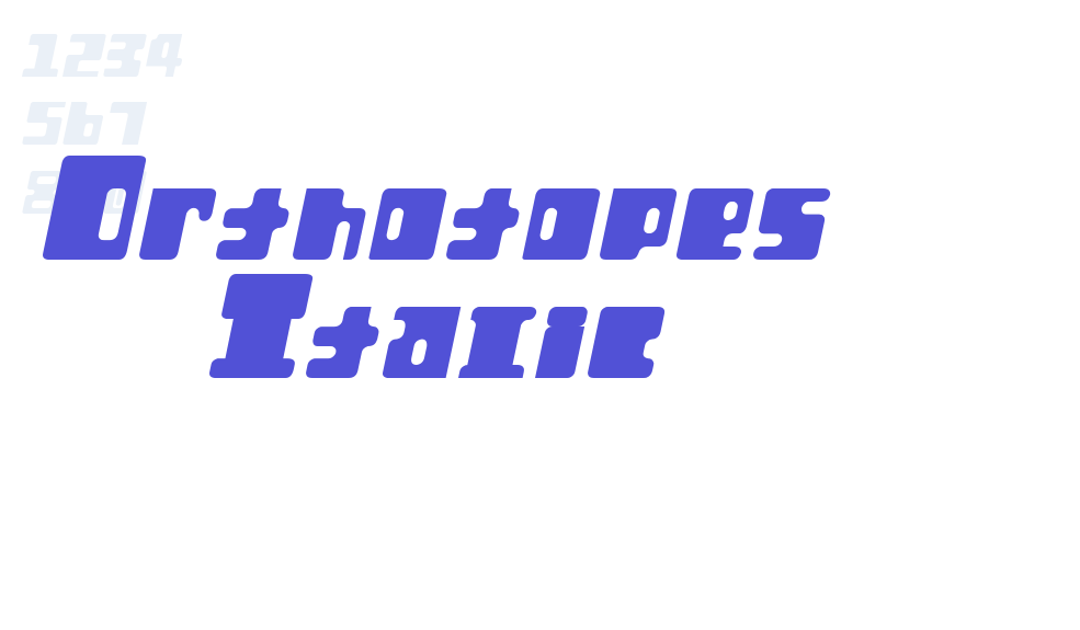 Orthotopes Italic-font-download