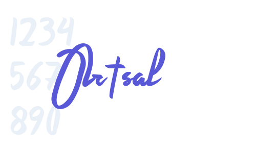 Ortsal Font Download