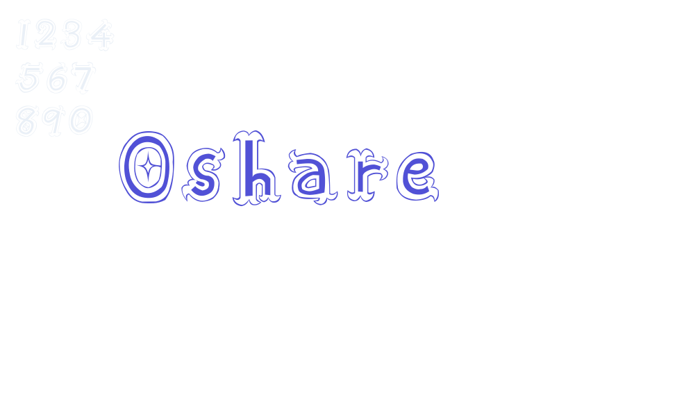 Oshare-font-download