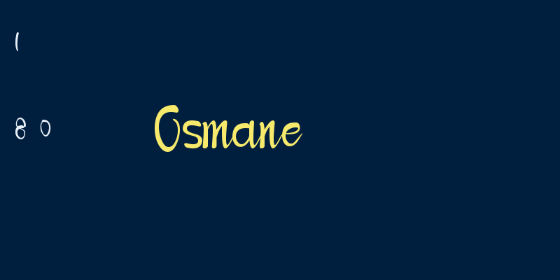 Osmane