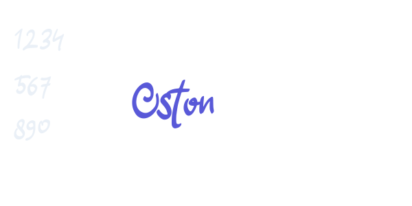 Oston font free