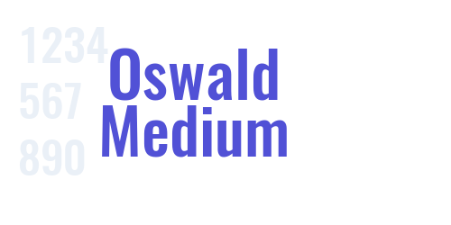 Oswald Medium-font-download