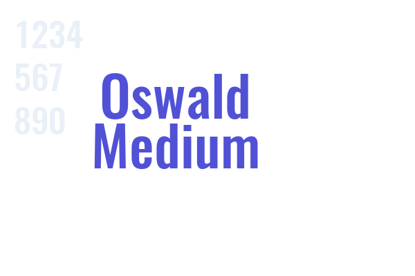 Oswald Medium