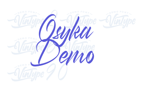 Osyka Demo Font Download