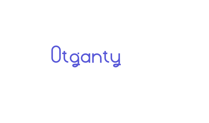 Otganty Font Download