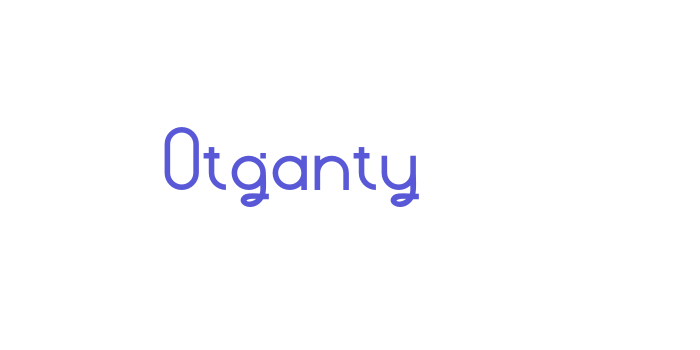 Otganty Font Download