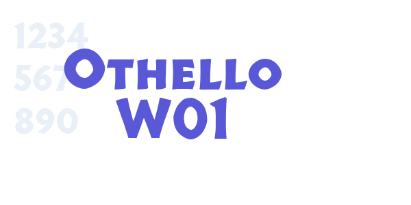 Othello W01 font free