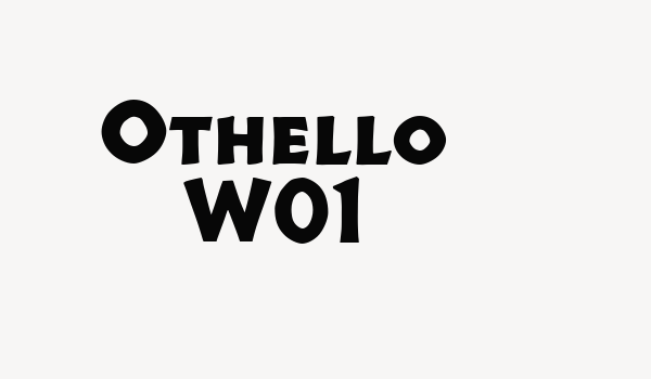 Othello W01 Font