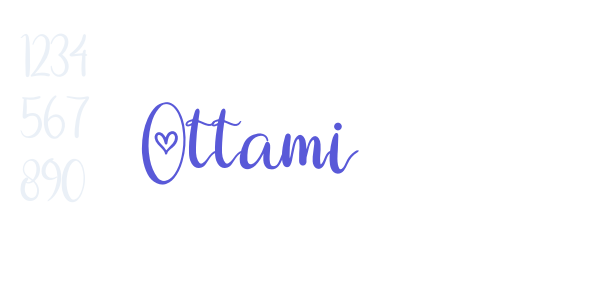 Ottami font free