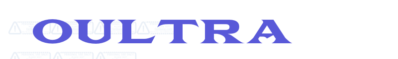 Oultra font