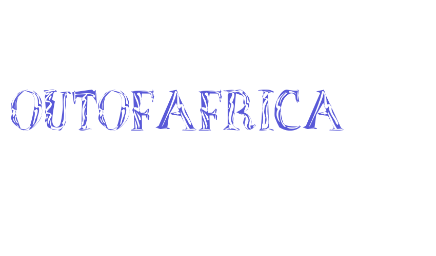 OutOfAfrica Font