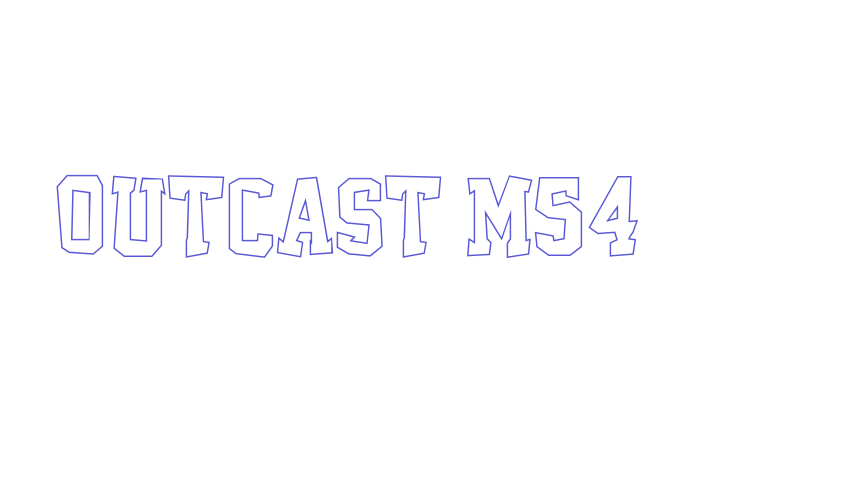 Outcast M54 Font