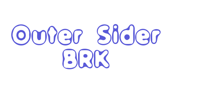 Outer Sider BRK Font Download