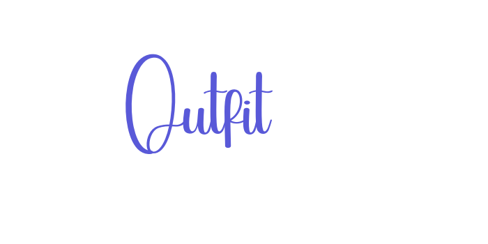 Outfit Font Download