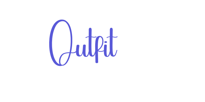 Outfit Font